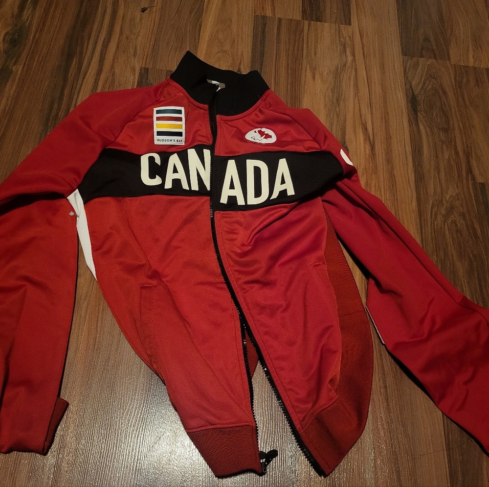 Canada Performance Cycling Jacket - Red
